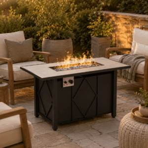 43-Inch Propane Fire Pit Table