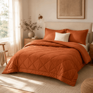 Diamond Quilted Comforter Set